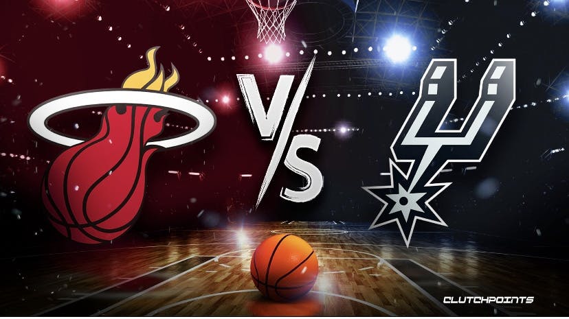Heat Spurs prediction, odds, pick, how to watch