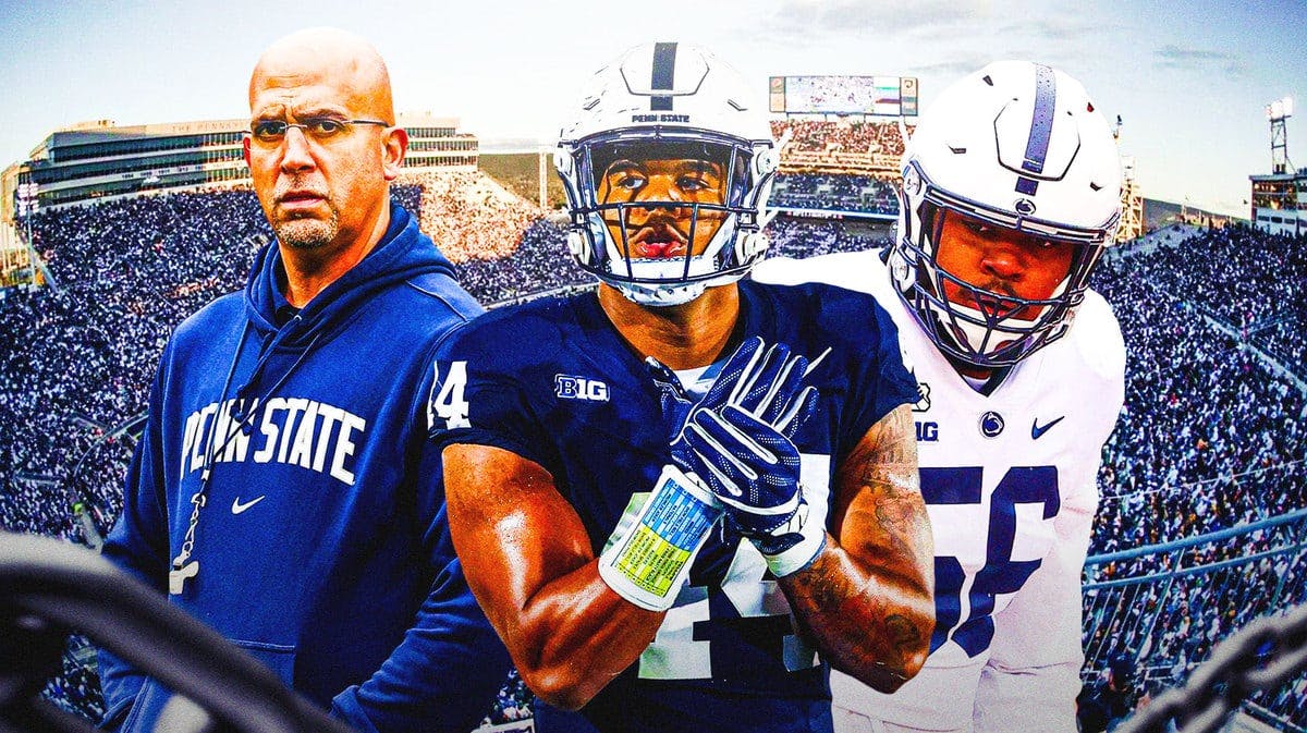 James Franklin provides an update on Chop Johnson and Amin Vanover ahead of Penn State's football game against Michigan.