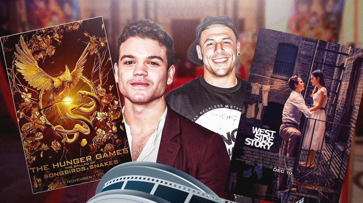 The Hunger Games: The Ballad of Songbirds & Snakes and West Side Story. Josh Andrés Rivera and Aaron Hernandez.