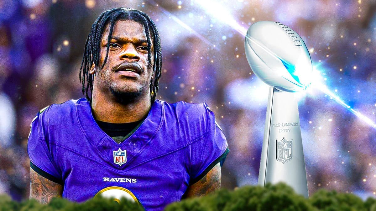 Lamar Jackson and the Lombardi Trophy