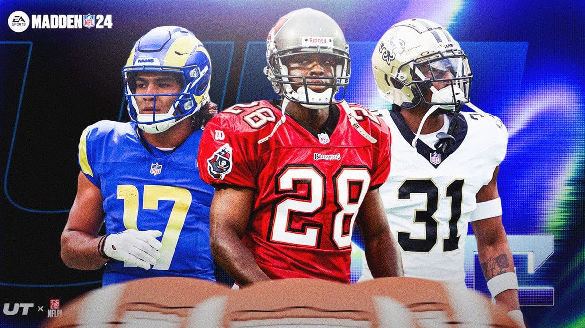 Madden NFL 24 Ultimate Team Blitz: PREM1ERE with players like Puka Nacua, Warrick Dunn, & Jordan Howden