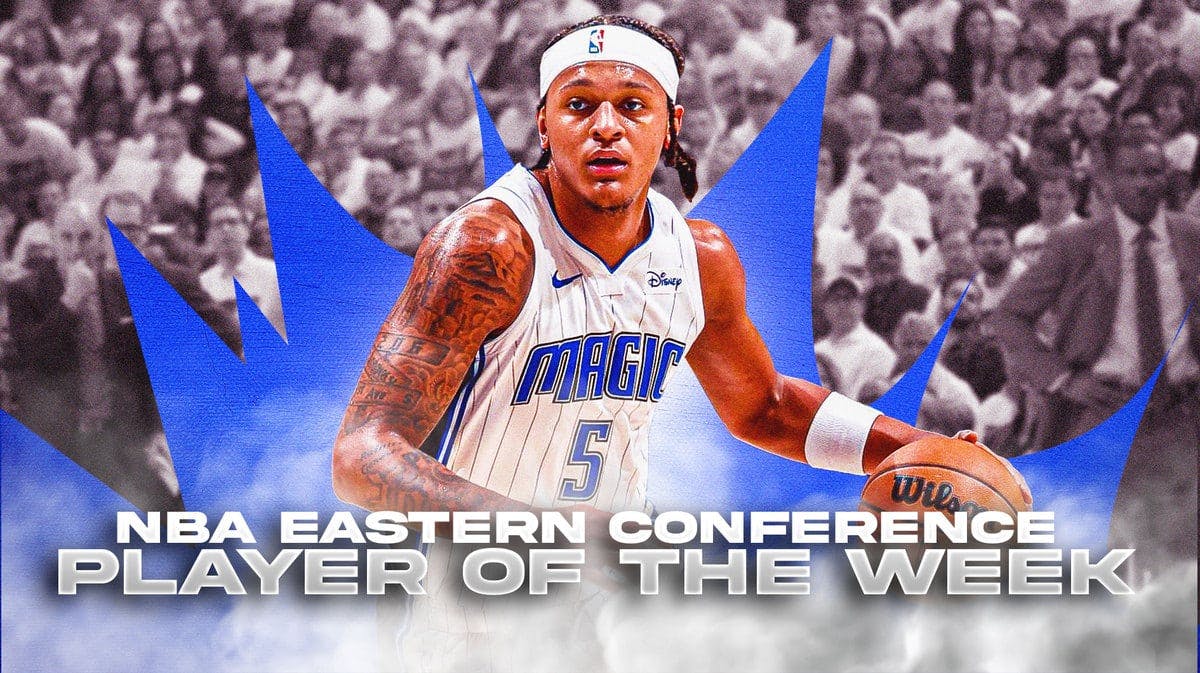 Magic star Paolo Banchero took home his first Player of the Week award