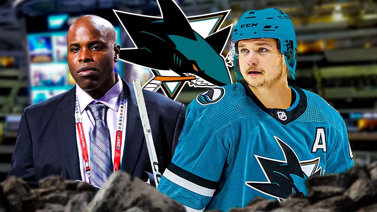 San Jose Sharks general manager Mike Grier after acquiring defenseman Calen Addison via trade with the Minnesota Wild