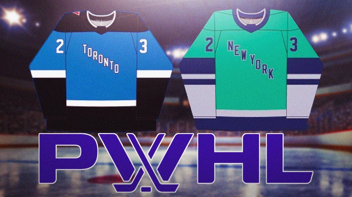 The PWHL will debut with a game between Toronto and New York