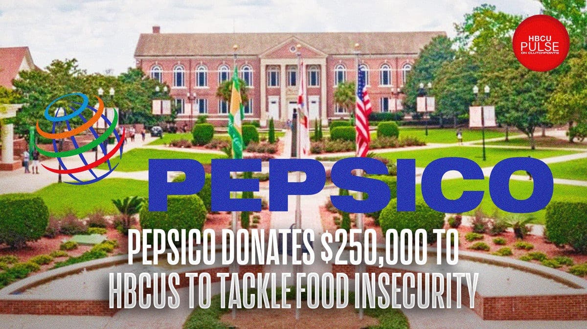 PepsiCo has partnered with five HBCUs by donating $250k to help bring awareness and combat the fight against food insecurities.