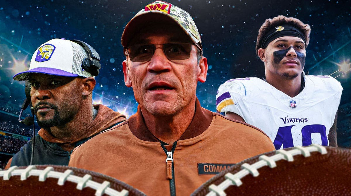 Commanders' Ron Rivera, Vikings' Brian Flores and Ivan Pace