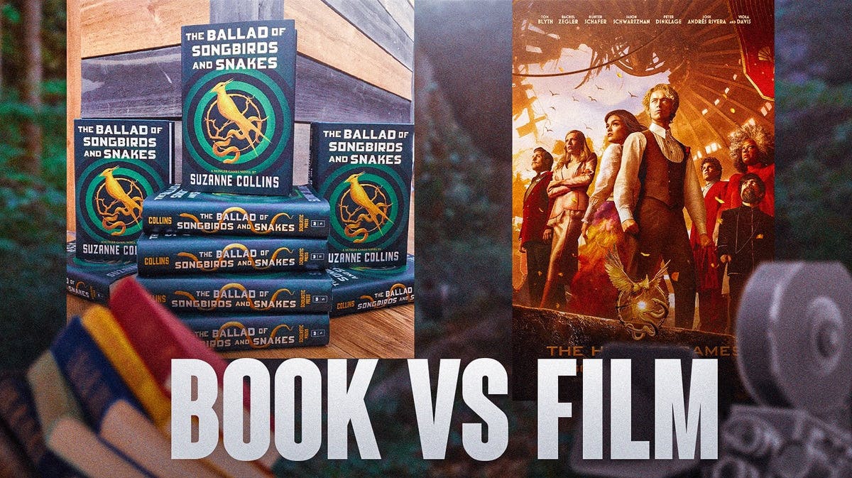 The Hunger Games: The Ballad of Songbirds and Snakes Film vs Book