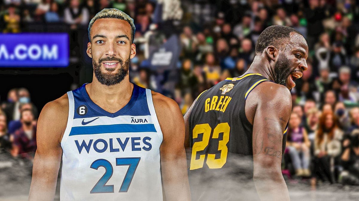 Timberwolves center Rudy Gobert's game isn't 'trash anymore' thanks to  Anthony Edwards, per Draymond Green