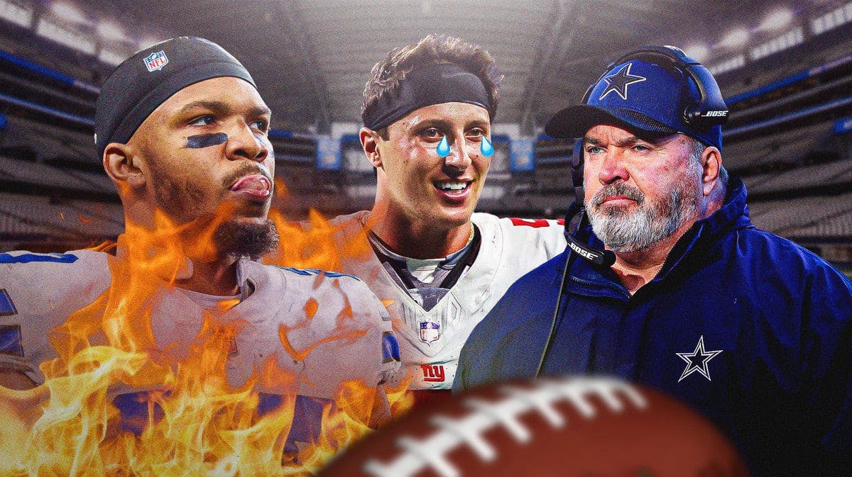 Cowboys' Tony Pollard in flames, Mike McCarthy, Giants' Tommy DeVito in tears