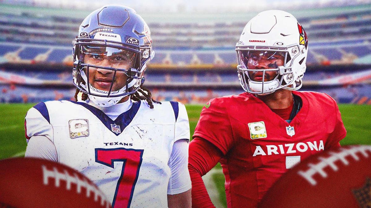 Texans QB CJ Stroud and Cardinals QB Kyler Murray who face off in Week 11.