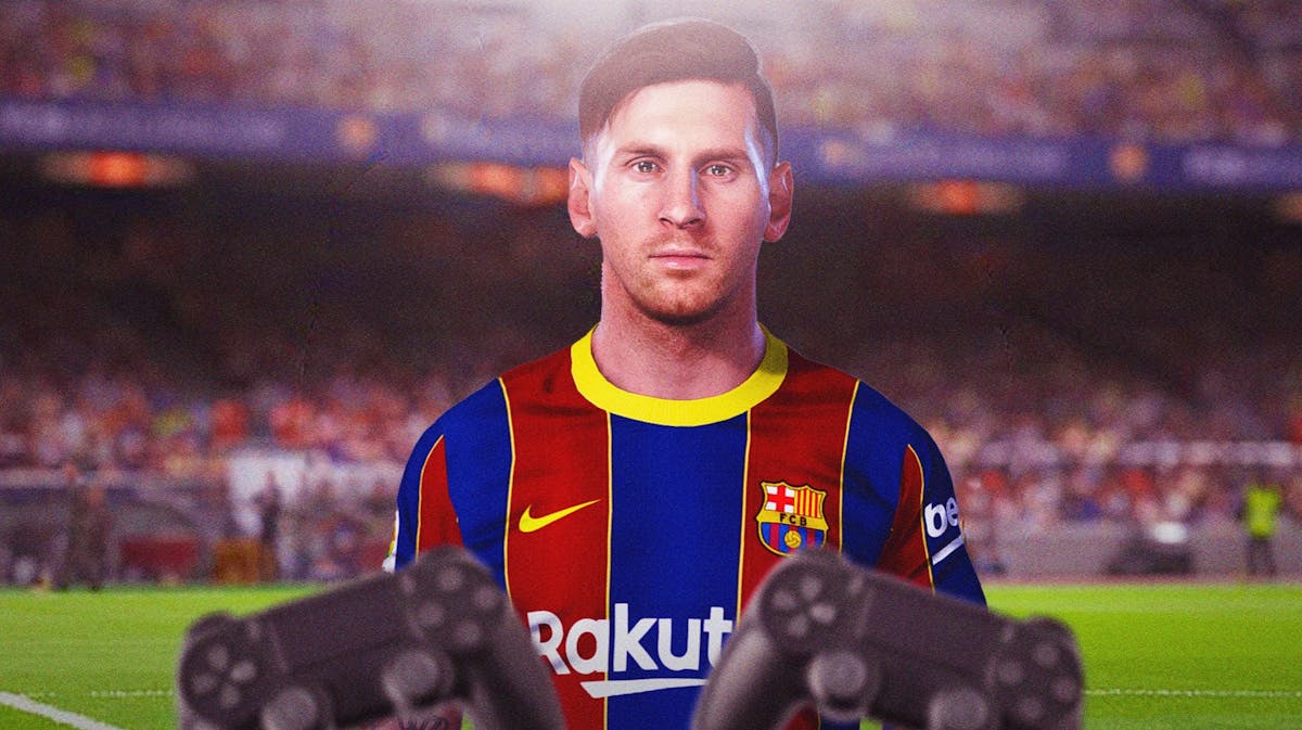Lionel Messi as a video game character Inter Miami