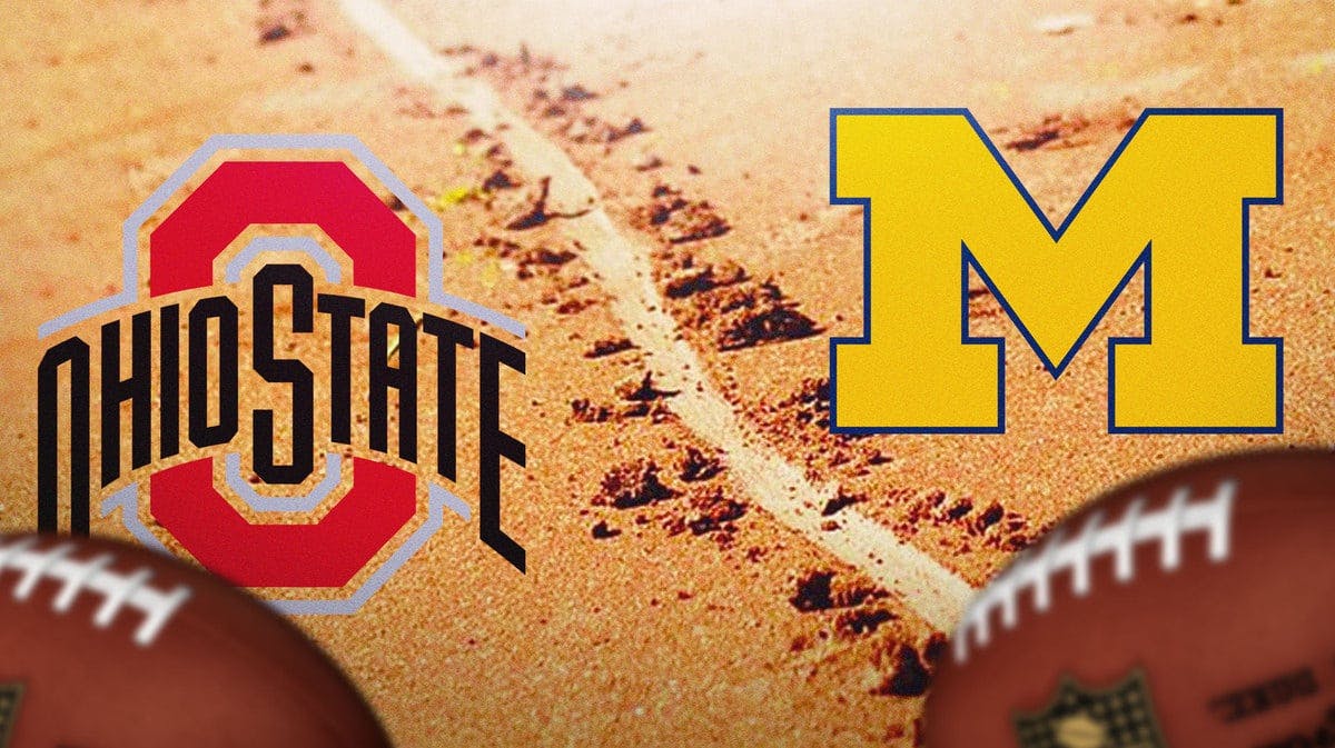 The line in the sand is drawn between Michigan and Ohio State