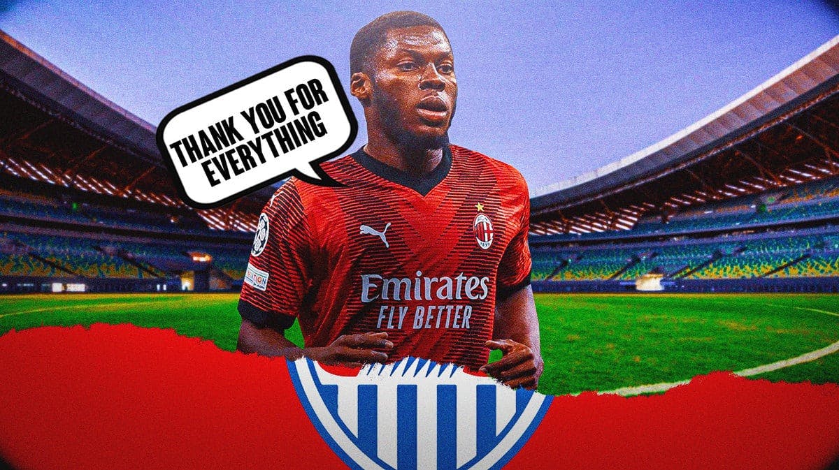 Yunus Musah saying: ‘Thank you for everything’ in front of the USMNT logo