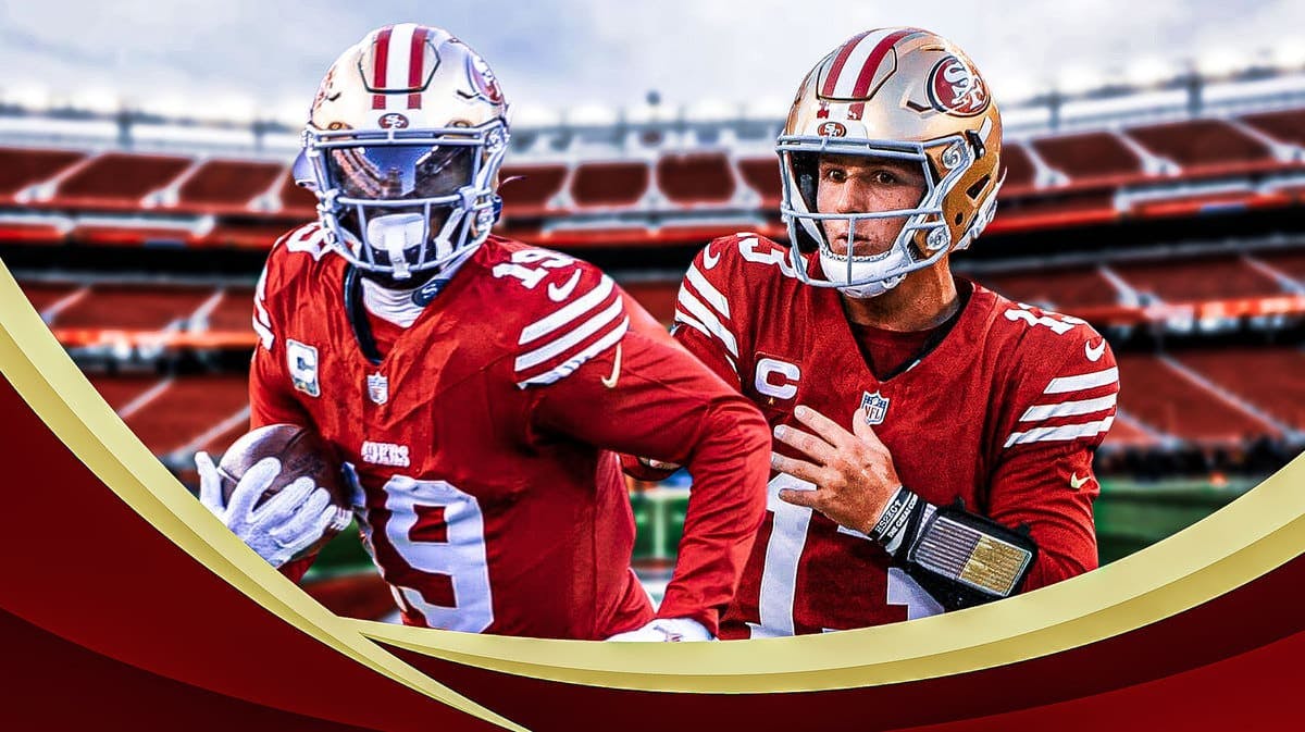 Brock Purdy and Deebo Samuel had huge games fo rthe Niners against the Eagles.