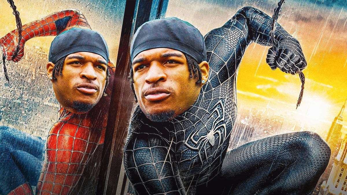 Bengals' Ja’Marr Chase as Spider-Man in Spider-Man 3