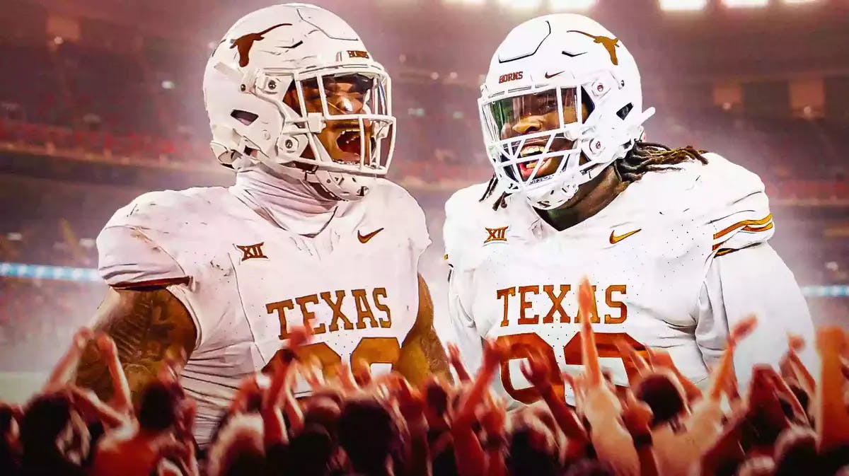 Texas football defensive tackles Murphy and Sweat got praise from coaches as did Coach Sarkisian.