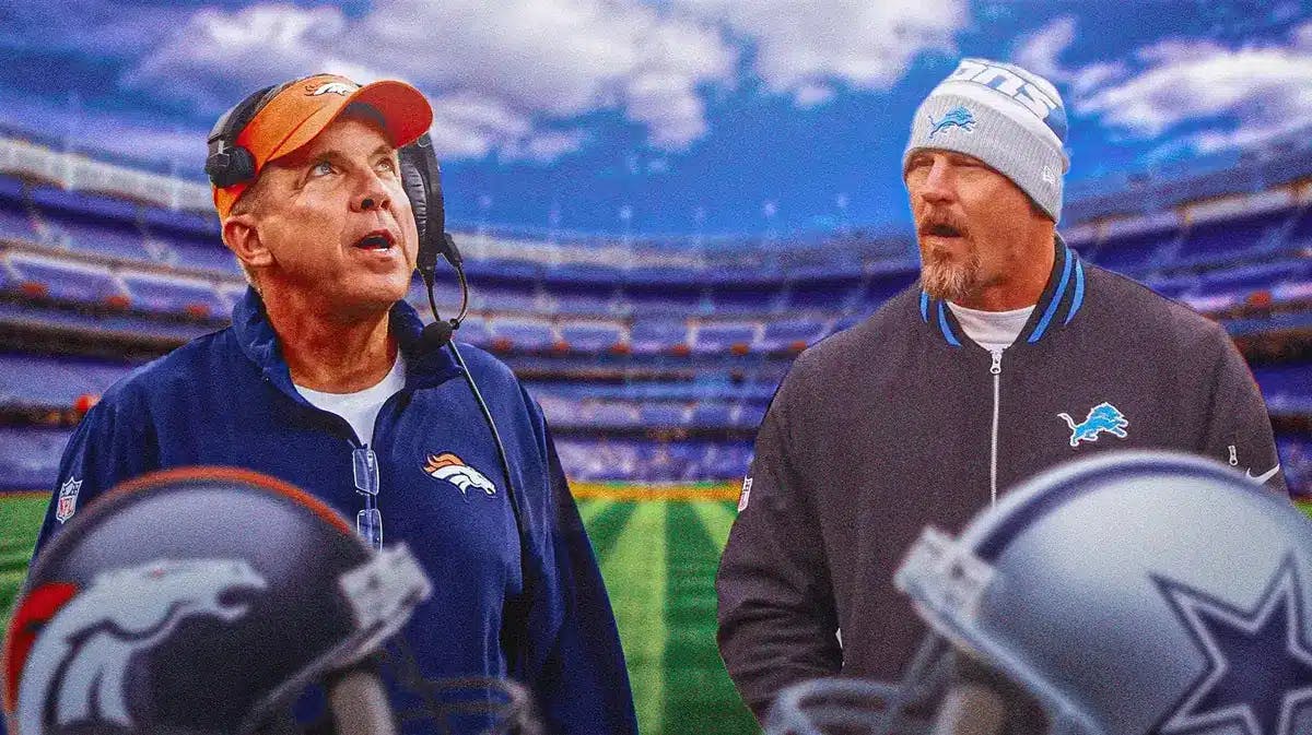 Broncos_news_Sean_Payton_and__close_friend,__Lions_coach_Dan_Campbell,_battle_in_Week_15
