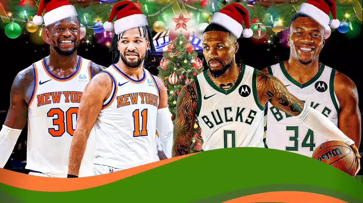 The Bucks and Knicks are poised to face off in a Christmas Day matchup