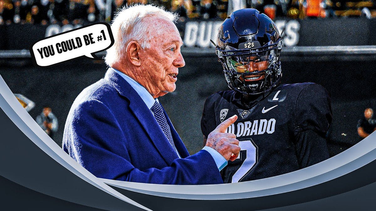 Colorado QB Shedeur Sanders told by Jerry Jones he could be No. 1 pick