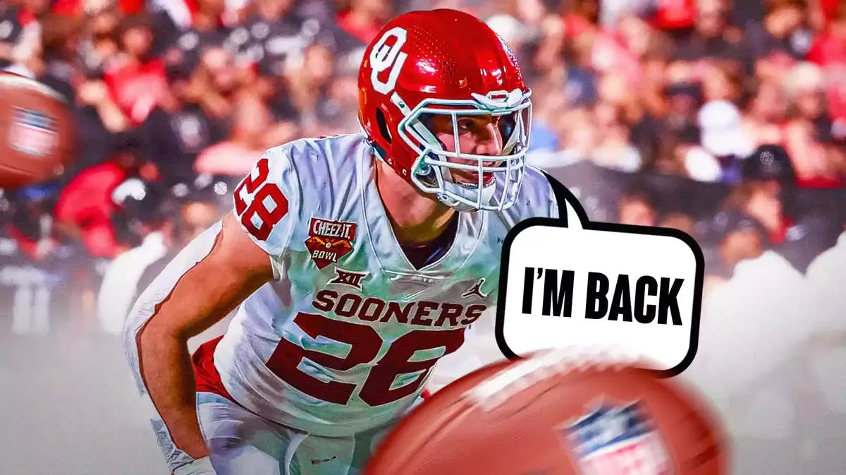 Oklahoma football gets Danny Stutsman back after he decides to bypass NFL Draft.