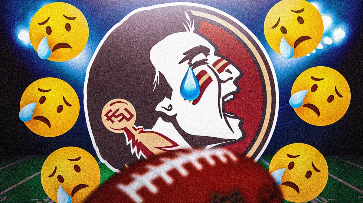 Florida State football logo crying