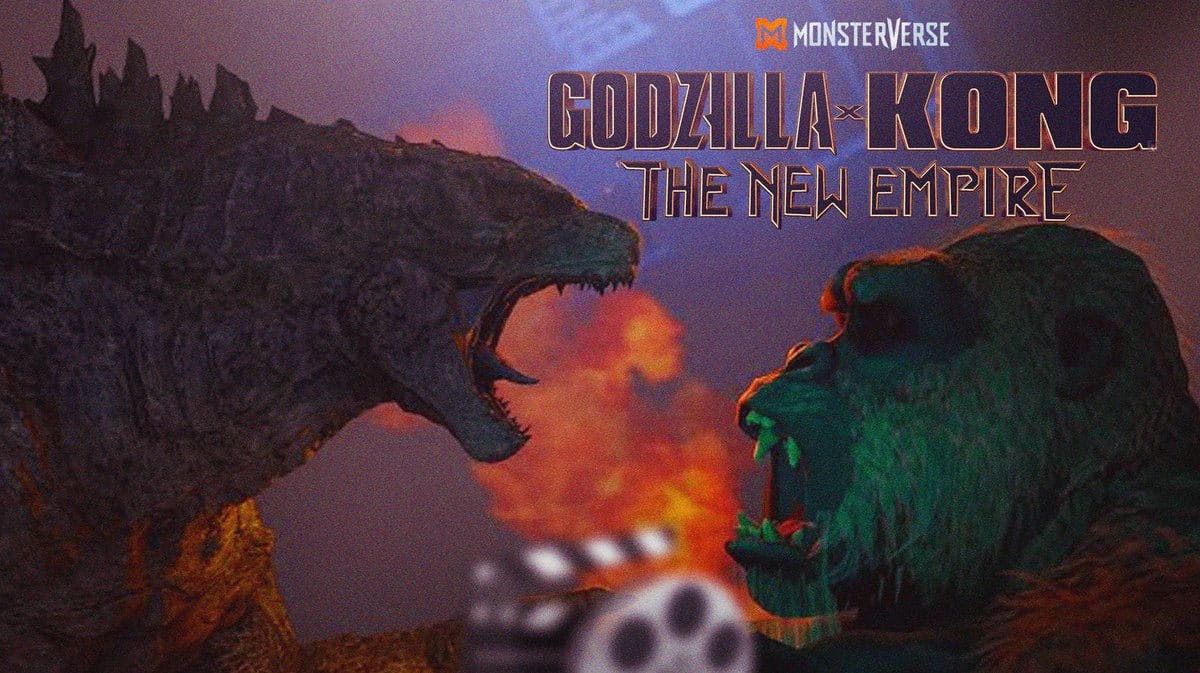 Godzilla is going through changes in new images for Godzilla x Kong: The New Empire.