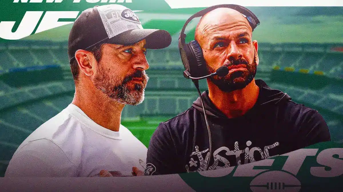 Aaron Rodgers and Robert Saleh did not see eye to eye on a key roster move recently.