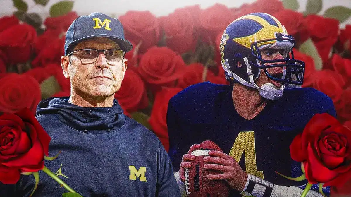 Michigan head coach and former starting quarterback Jim Harbaugh is familiar with the Rose Bowl