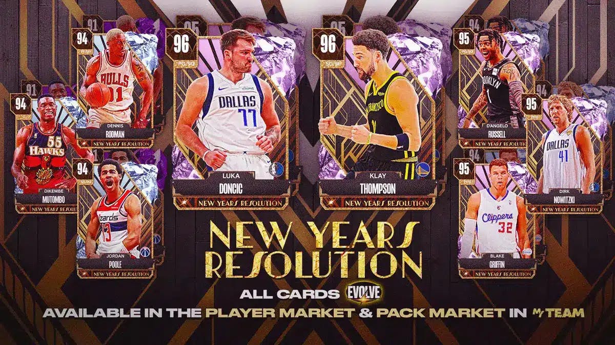 NBA 2K24 MyTEAM New Year Resolution Adds 14 Evolution Cards