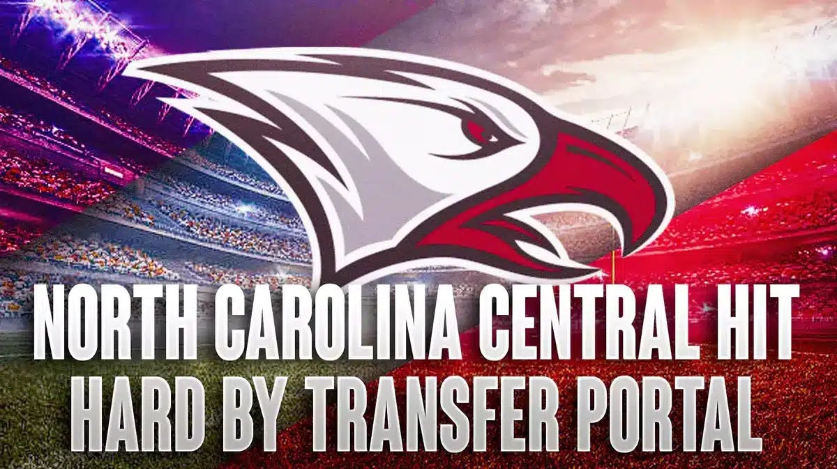 A series of transfer portal announcements from a star offensive lineman and key defensive players have wobbled North Carolina Central