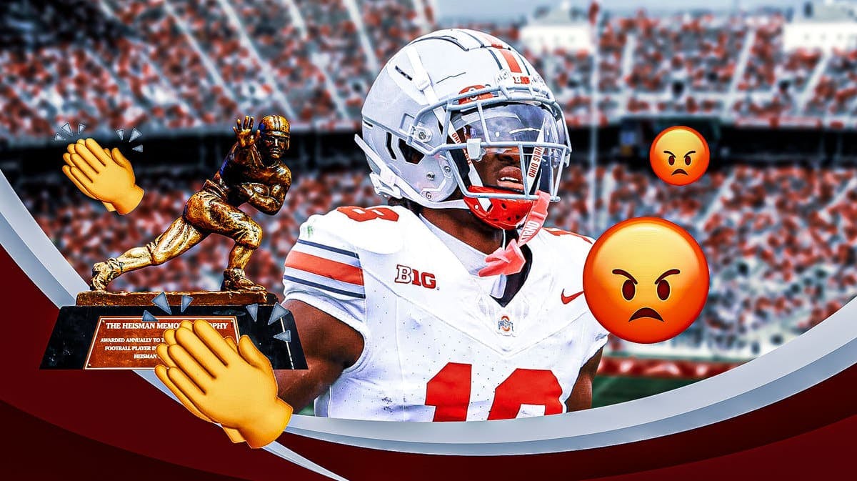 Ohio State star receiver Marvin Harrison Jr. has been selected as a finalist for the Heisman and college football fans have mixed reactions.
