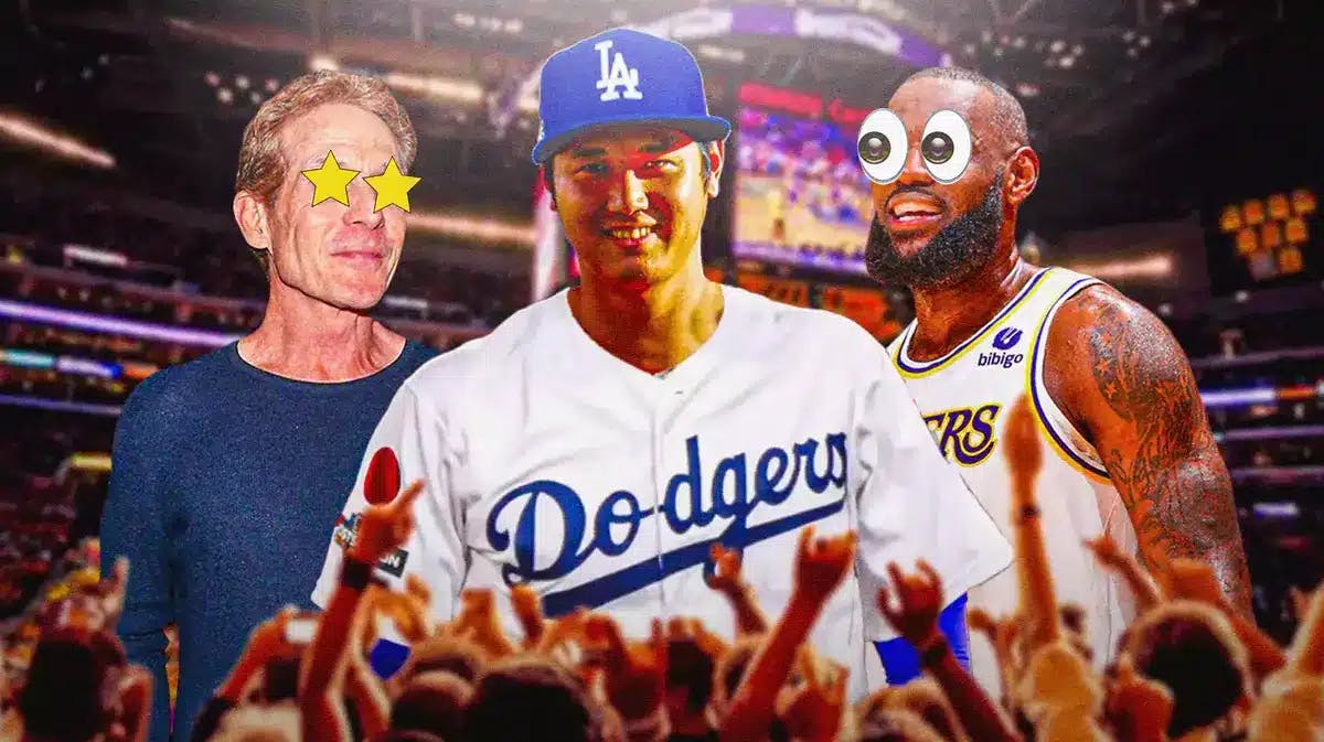 Skip Bayless took a shot at LeBron James after Shohei Ohtani signed his massive deal with the Dodgers