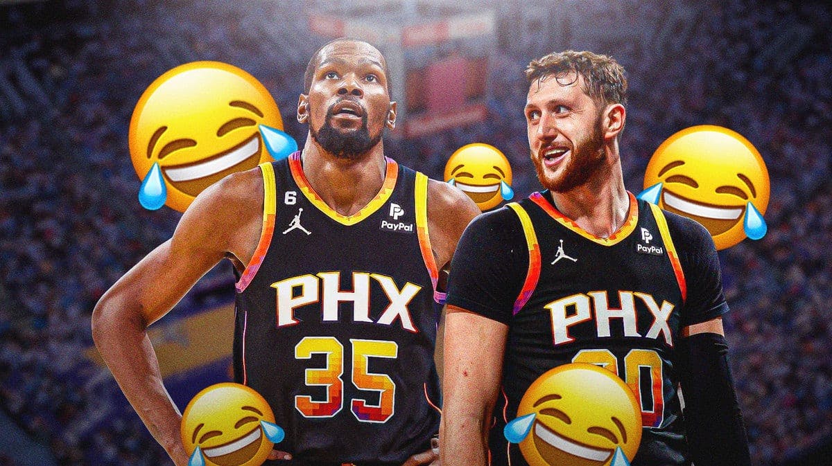 Jusuf Nurkic had a hilarious Kevin Durant reaction to fouling out of the Suns latest loss