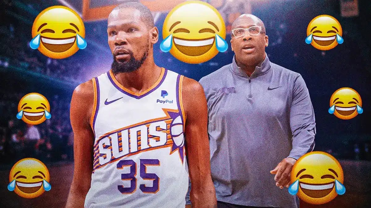 Kevin Durant had a hilarious NSFW message for Mike Brown in the Suns latest loss to the Kings