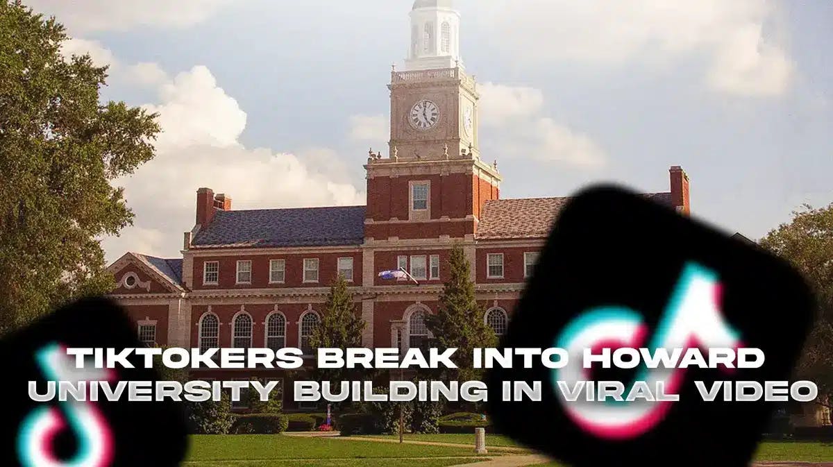 A group of TikTokers broke into Howard University’s Benjamin E. Mays Hall in a viral video causing the HBCU to condemn the act.