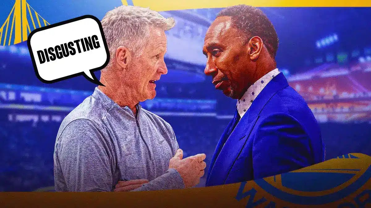 Steven A. Smith and Steve Kerr at odds over the Curry leadership question