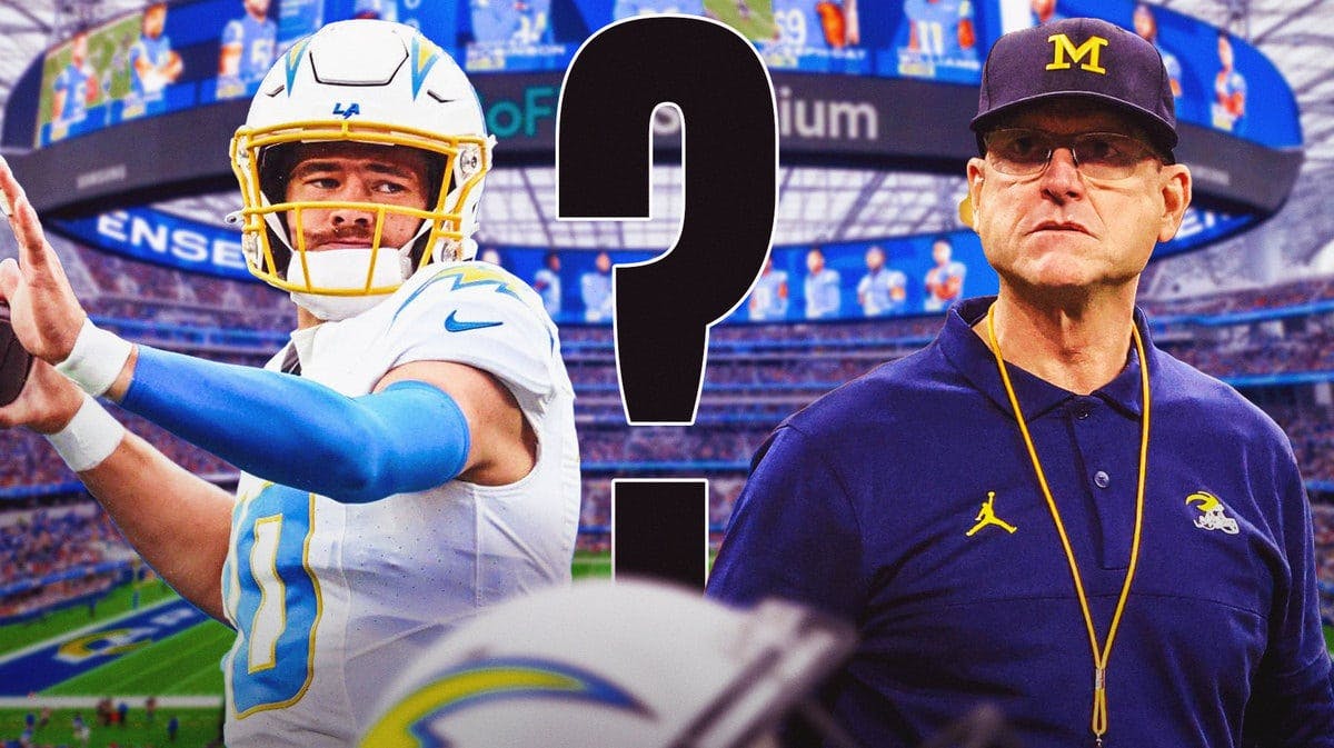 Jim Harbaugh is apparently very high on Chargers' Justin Herbert