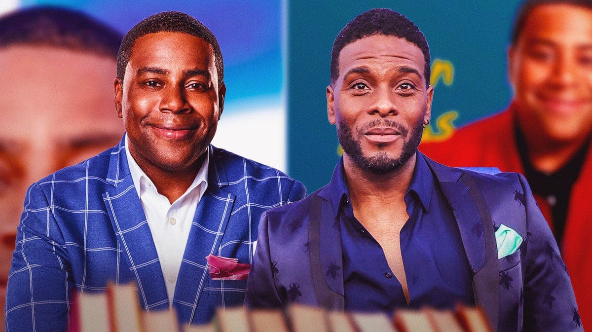 Kenan Thompson and Kel Mitchell in blue suits