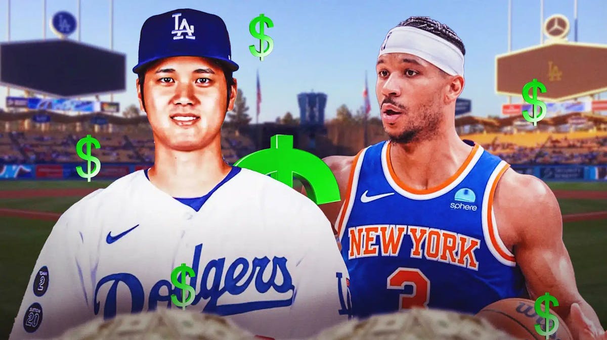 Shohei Ohtani just signed a 10-year, $700 million deal and Knicks guard Josh Hart is among the several athletes in awe.