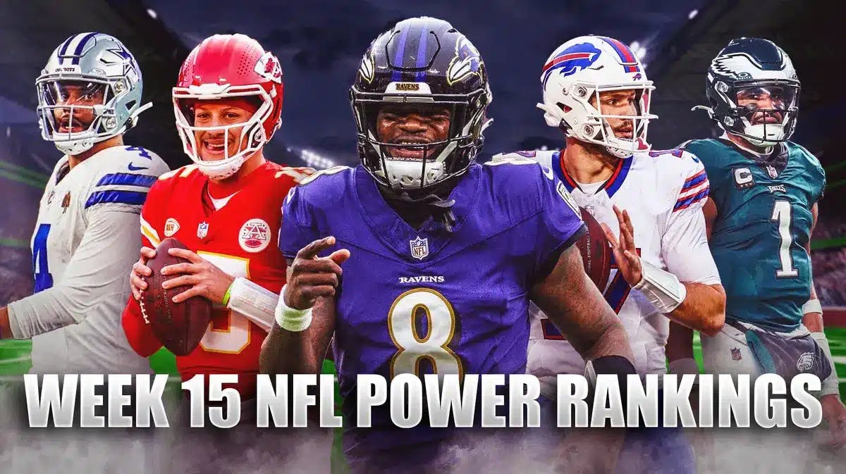 The 49ers, Ravens, and Cowboys lead our Week 15 NFL Power Rankings