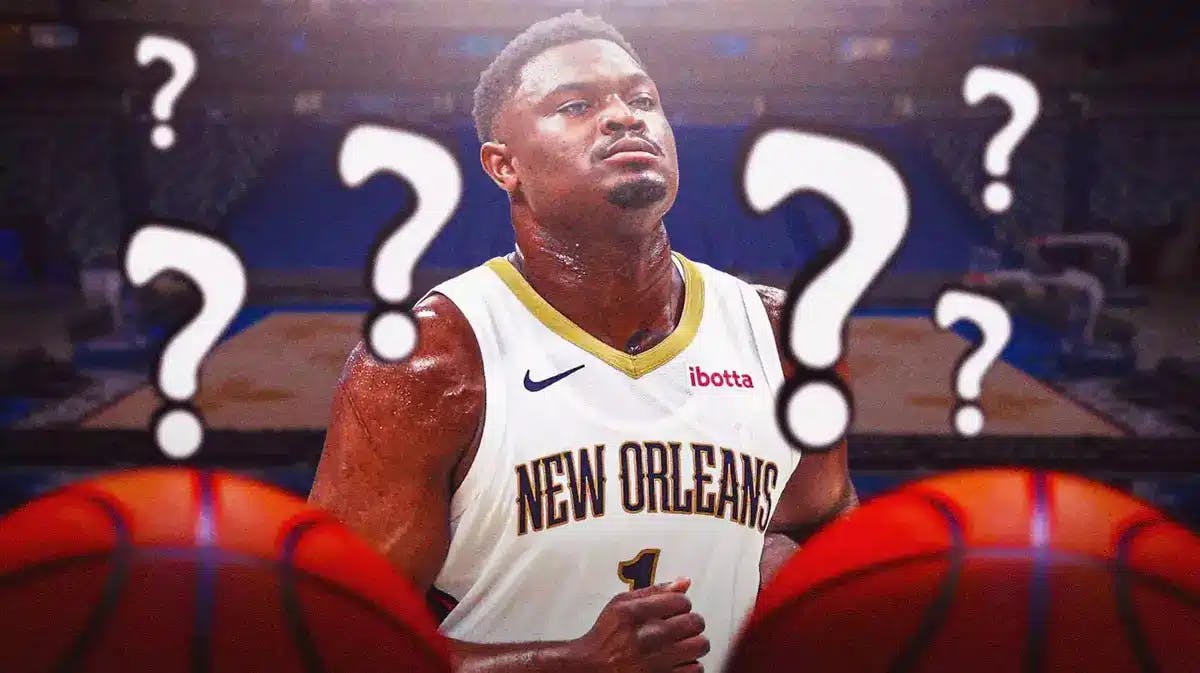 Pelicans' Zion Williamson with question marks