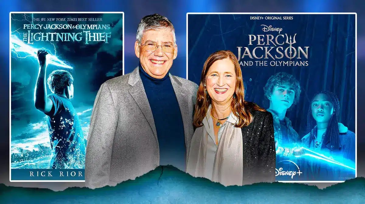 Percy Jackson creator Rick Riordan, wife vocal on favorite book-to-series line