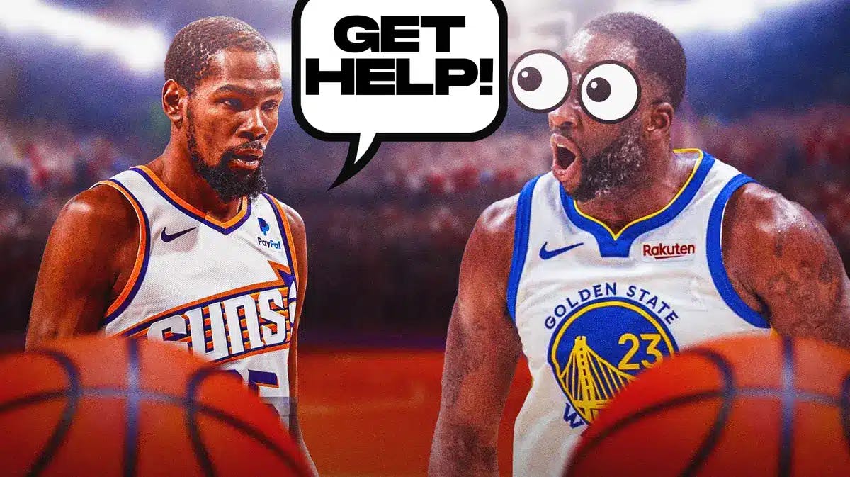 Kevin Durant implored Draymond Green to get help after his latest Jusuf Nurkic incident