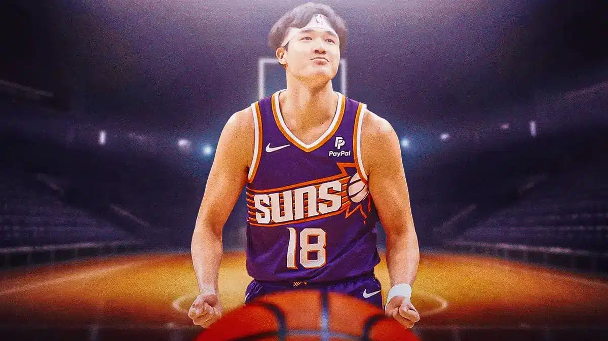 Phoenix Suns and wing Yuta Watanabe, who is a 3-point specialist