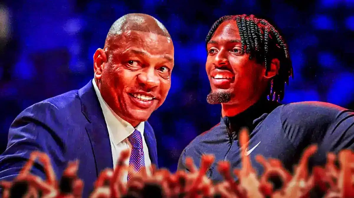 76ers' Tyrese Maxey and Doc Rivers