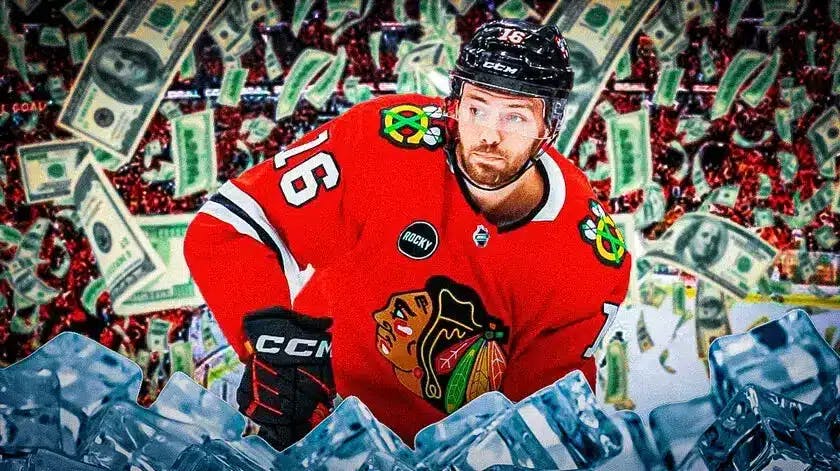 The Blackhawks have locked up Jason Dickinson on a two-year extension