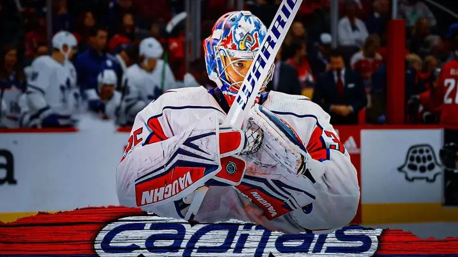 Capitals goalie Darcy Kuemper after shutting out the Ducks.