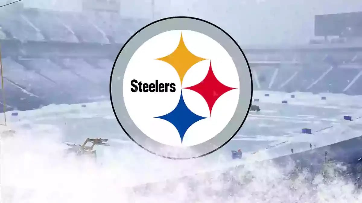 Steelers fans find their way through huge pile of snow for Bills game