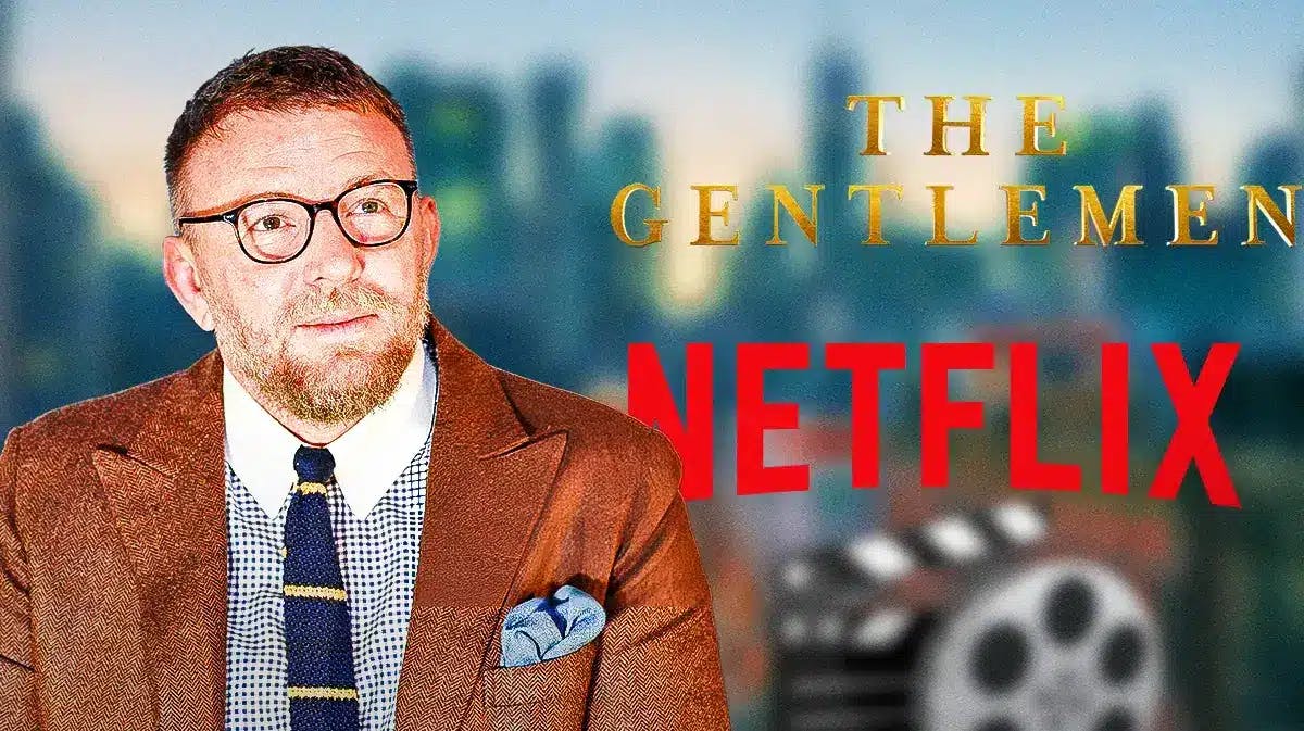 Guy Ritchie next to Netflix and The Gentlemen logos.
