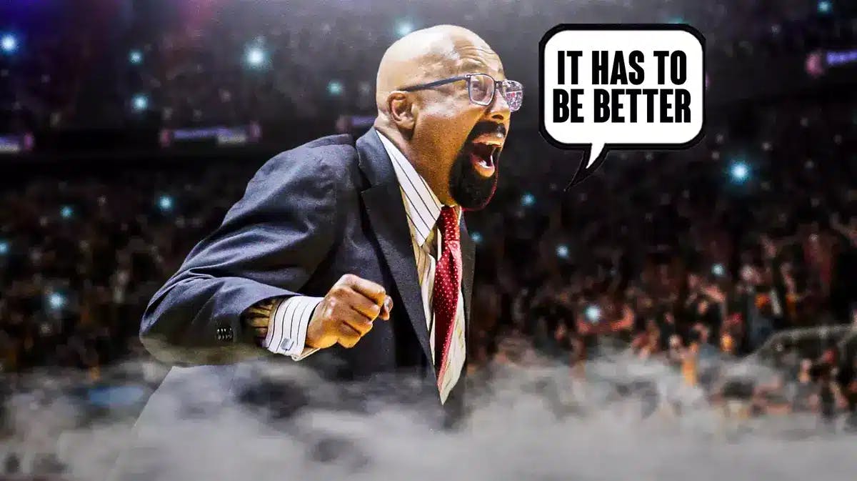 Mike Woodson (Indiana basketball) saying "It has to be better"